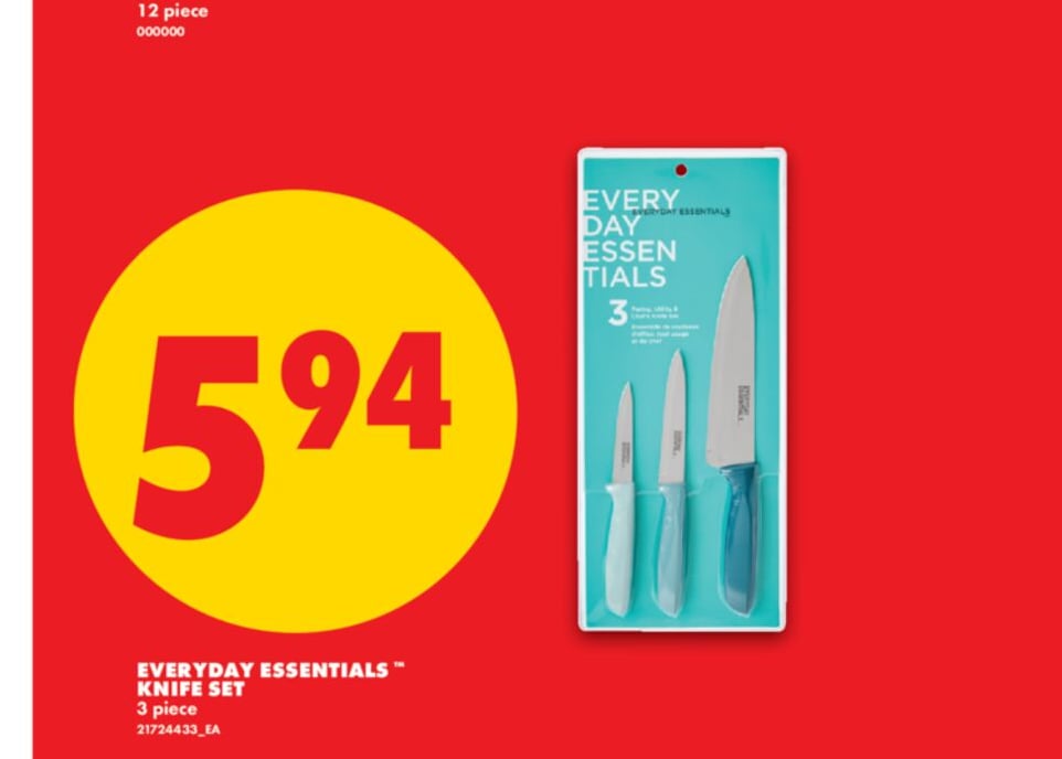 EVERYDAY ESSENTIALS™ KNIFE SET, 3 PIECE