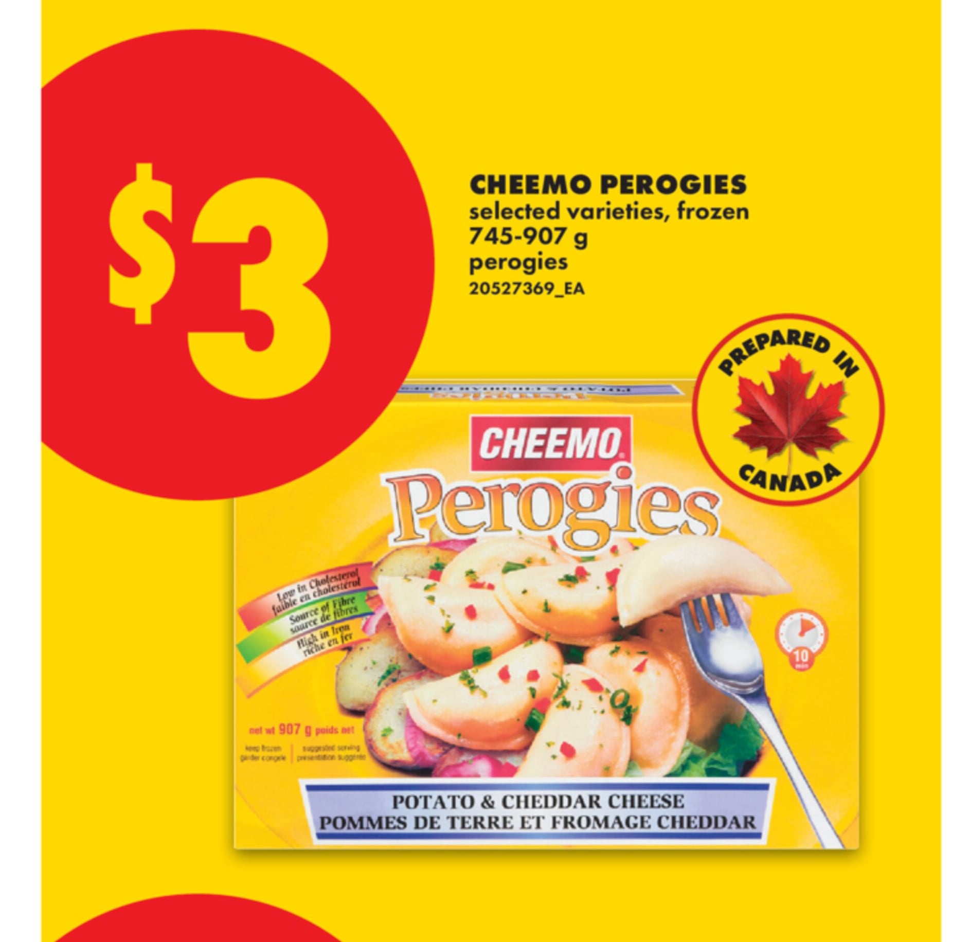 CHEEMO PEROGIES, 745-907 g