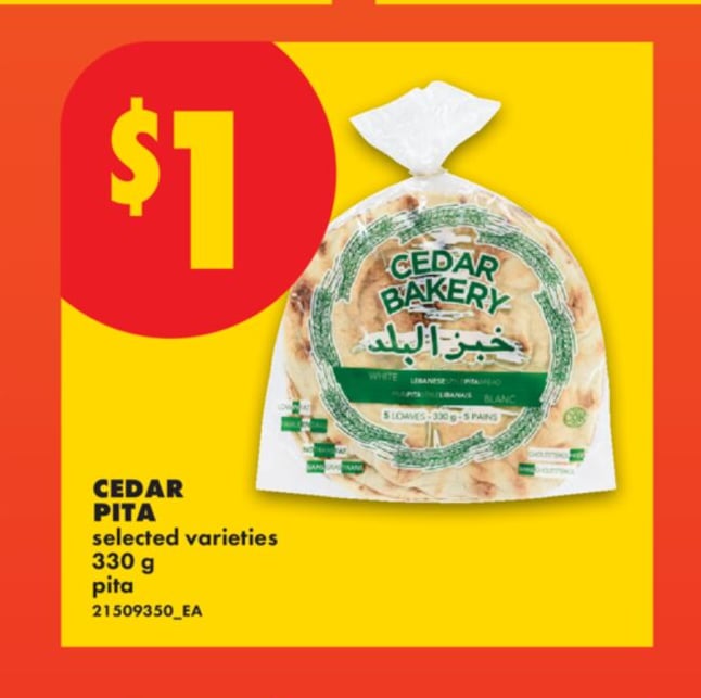 CEDAR PITA, 330 g