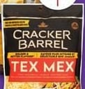 CRACKER BARREL BARS OR SHREDDED CHEESE