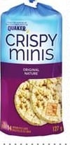 QUAKER CRISPY MINIS RICE CAKES