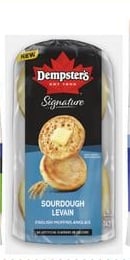 DEMPSTER'S WHITE, WHOLE WHEAT, WHOLE GRAIN BREADS, BAGELS, HOT DOG OR HAMBURGER BUNS