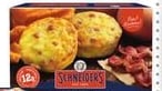 MAPLE LEAF OR SCHNEIDERS BACON OR FROZEN SCHNEIDERS BREAKFAST SANDWICHES OR EGG BITES