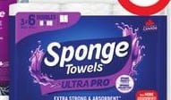 SPONGE PAPER TOWELS OR SCOTT'S FACIAL TISSUE