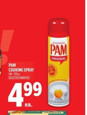 PAM COOKING SPRAY