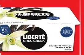 LIBERTÉ MULTI GREEK OR MEDITERRANEE YOGOURT