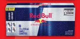 RED BULL ENERGY DRINKS