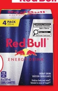RED BULL ENERGY DRINKS