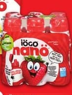 IÖGO NANO DRINKABLE, BUBBLES OR POUCHES YOGOURT