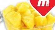 MELON CHUNKS, 360 - 380 G MINI SALADS, 122 - 174 G YOGOURT PARFAITS, 328 G