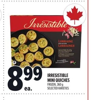 IRRESISTIBLE MINI QUICHES