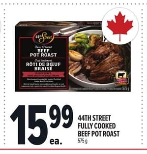 44TH STREET FULLY COOKED BEEF POT ROAST