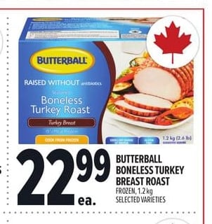 BUTTERBALL BONELESS TURKEY BREAST ROAST