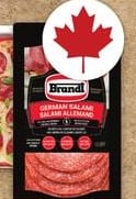 BRANDT SLICED DELI MEAT, LIVER SAUSAGE OR SELECTION PEPPERONI