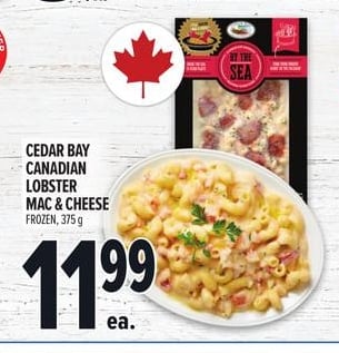 CEDAR BAY CANADIAN LOBSTER MAC & CHEESE