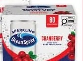 OCEAN SPRAY SPARKLING DRINKS