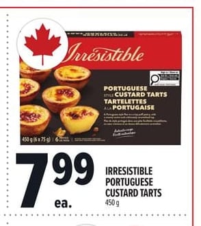 IRRESISTIBLE PORTUGUESE CUSTARD TARTS