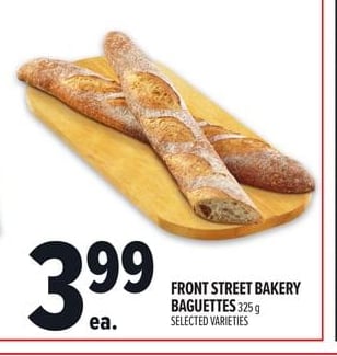 FRONT STREET BAKERY BAGUETTES