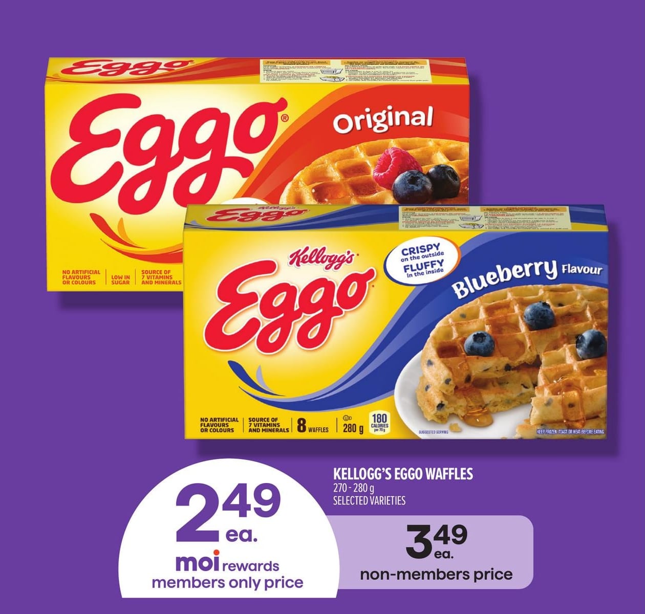 KELLOGG'S EGGO WAFFLES · p13