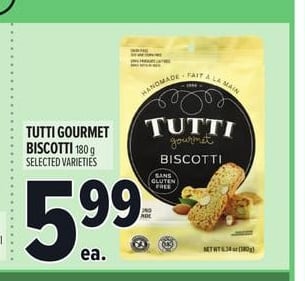 TUTTI GOURMET BISCOTTI