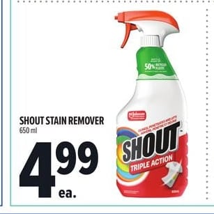 SHOUT STAIN REMOVER