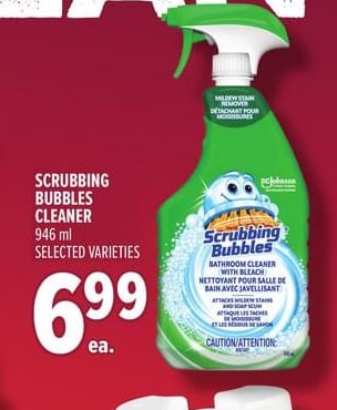 SCRUBBING BUBBLES CLEANER