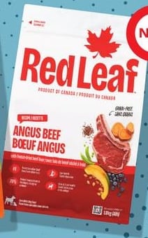 RED LEAF DOG FOOD
