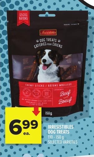 IRRESISTIBLES DOG TREATS