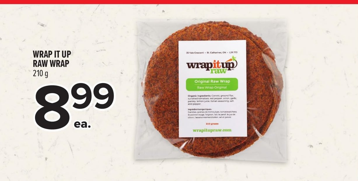 WRAP IT UP RAW WRAP