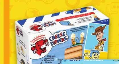 KIRI, THE LAUGHING COW OR CHEESE DIPPERS