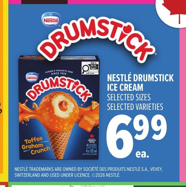 NESTLÉ DRUMSTICK ICE CREAM