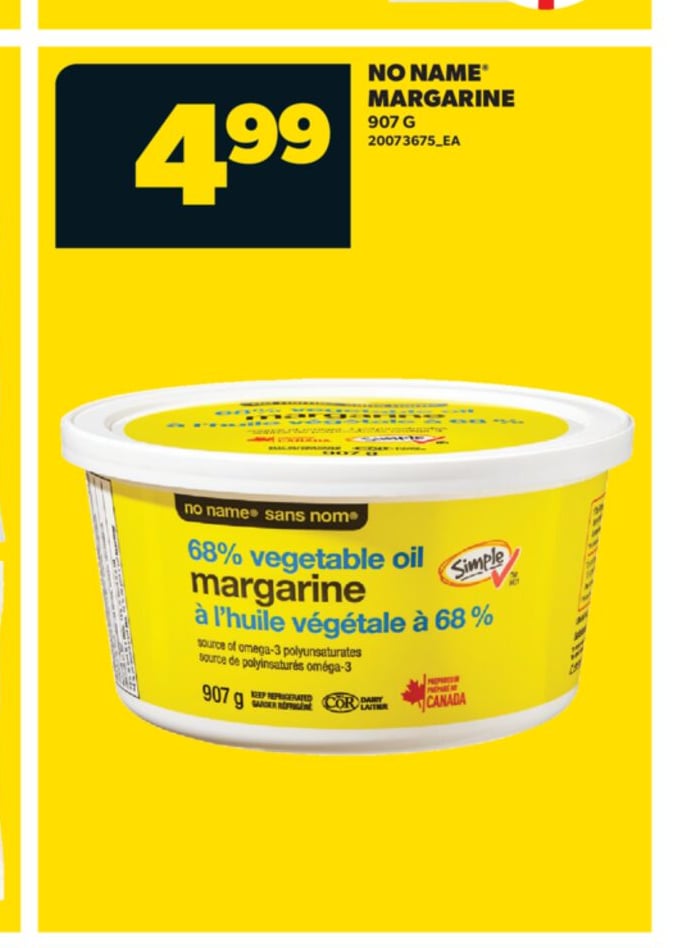 NO NAME® MARGARINE, 907 G