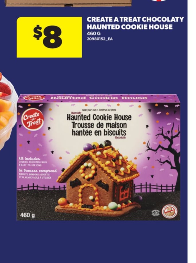 CREATE A TREAT CHOCOLATY HAUNTED COOKIE HOUSE, 460 G