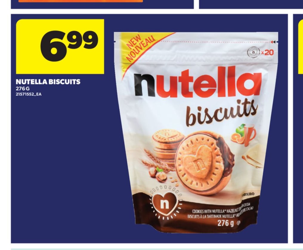 NUTELLA BISCUITS, 276 G