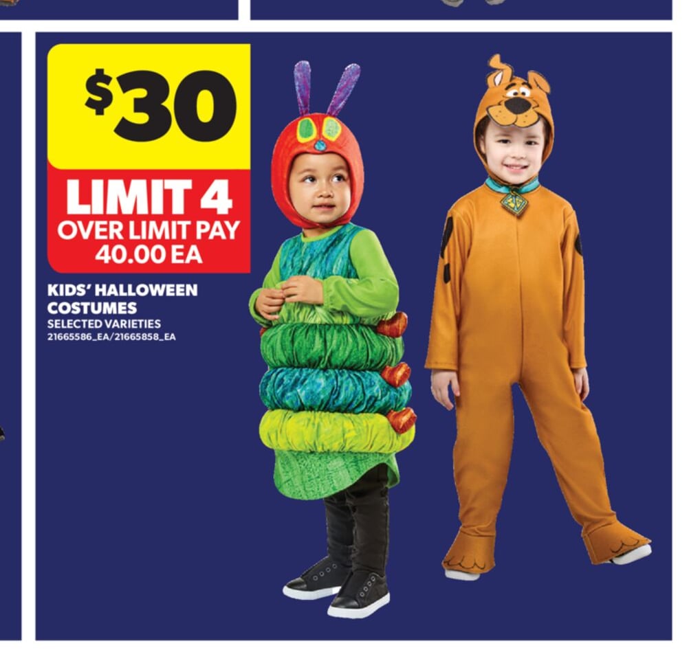 KIDS' HALLOWEEN COSTUMES