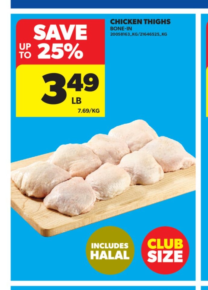 CHICKEN THIGHS