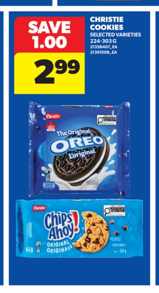 CHRISTIE COOKIES, 224-303 G
