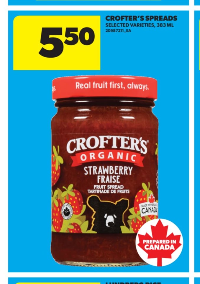 CROFTER'S SPREADS, 383 ML