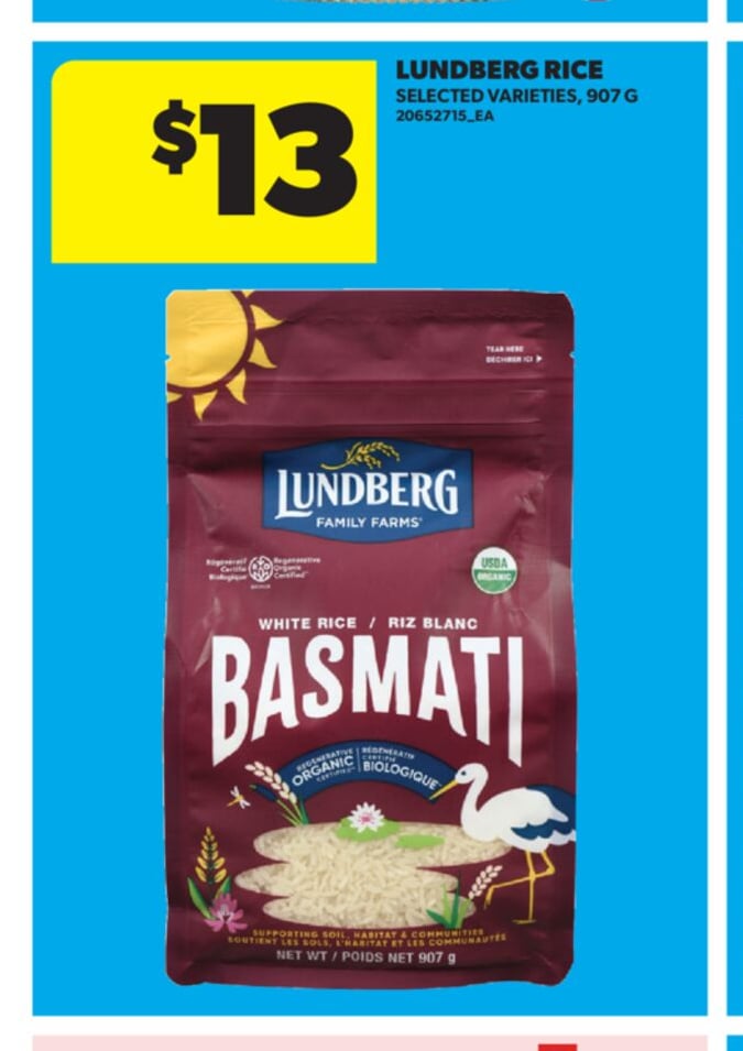 LUNDBERG RICE, 907 G