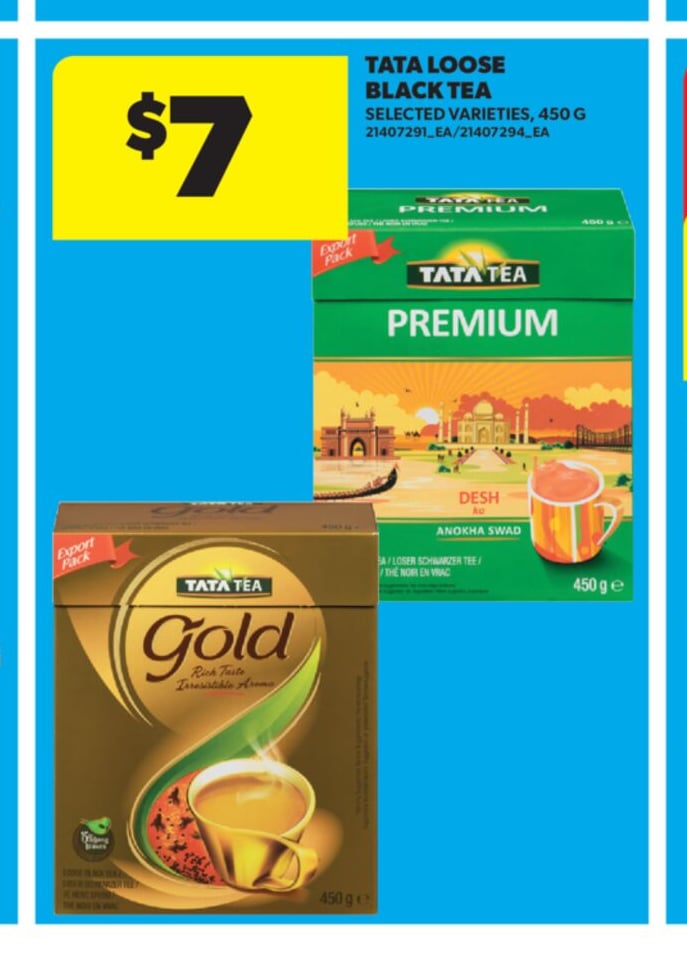 TATA LOOSE BLACK TEA, 450 G