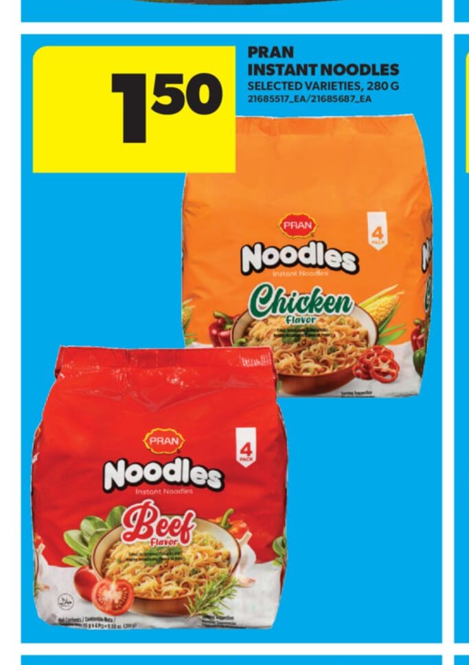 PRAN INSTANT NOODLES, 280 G