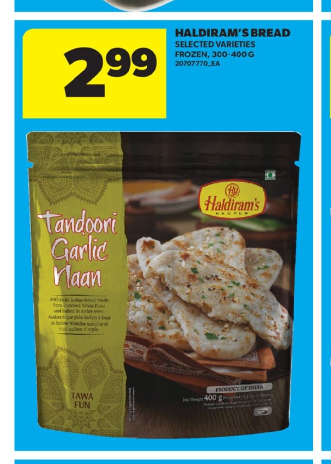 HALDIRAM'S BREAD, 300-400 G
