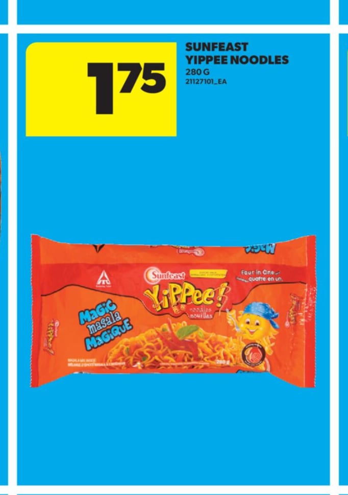 SUNFEAST YIPPEE NOODLES, 280 G