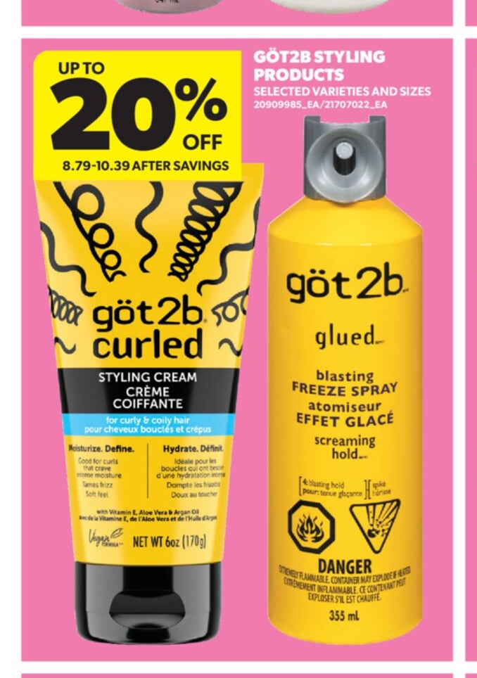 GÖT2B STYLING PRODUCTS