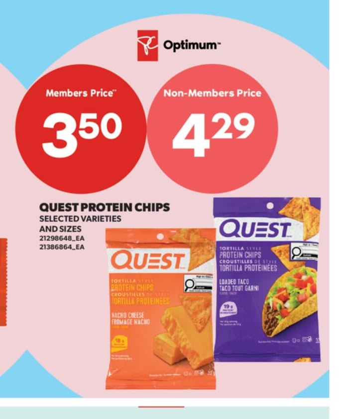 QUEST PROTEIN CHIPS
