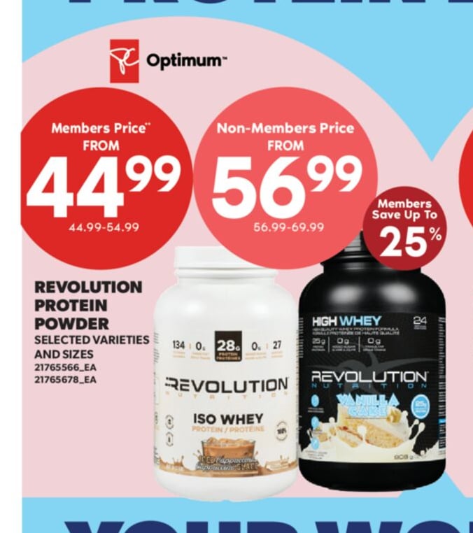 REVOLUTION PROTEIN POWDER