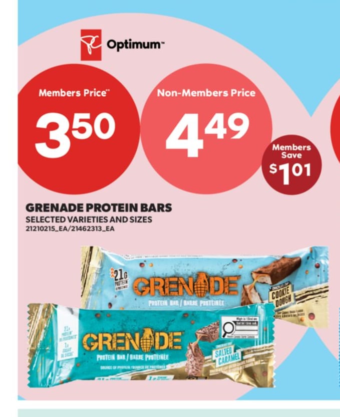GRENADE PROTEIN BARS