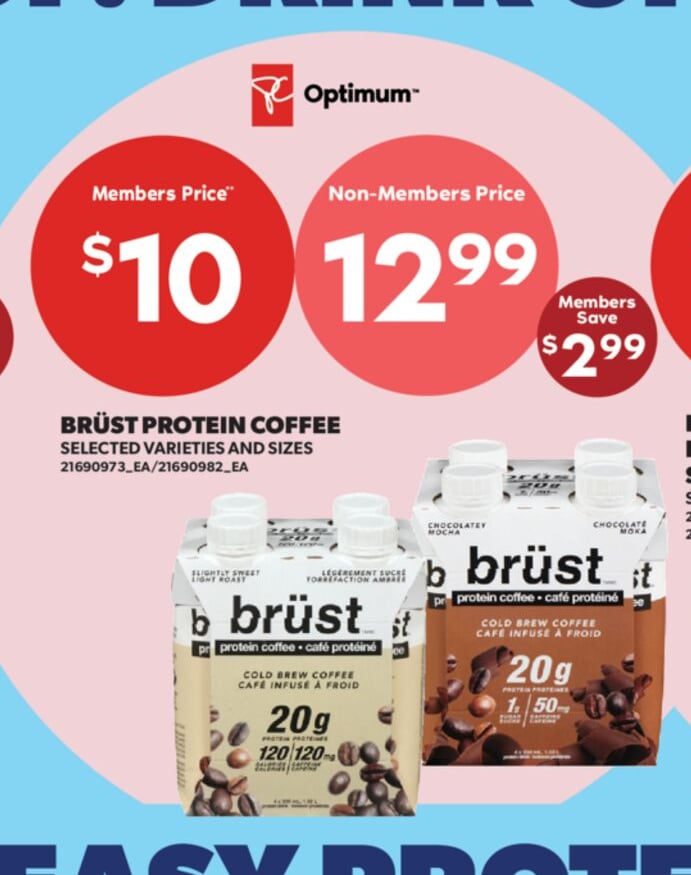 BRÜST PROTEIN COFFEE