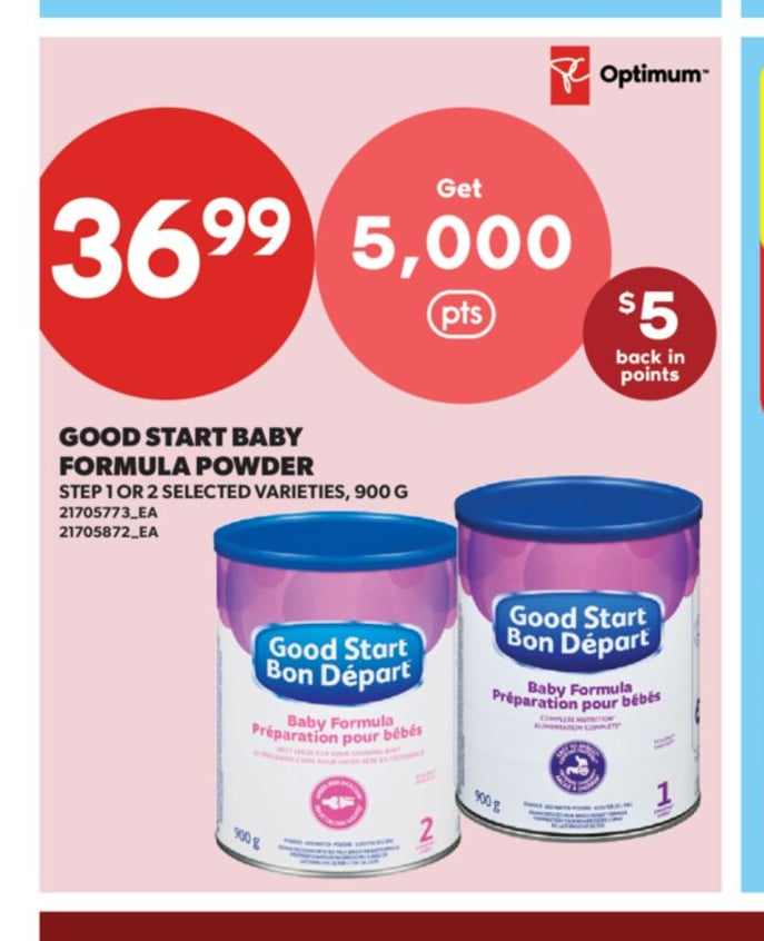 GOOD START BABY FORMULA POWDER, 900 G