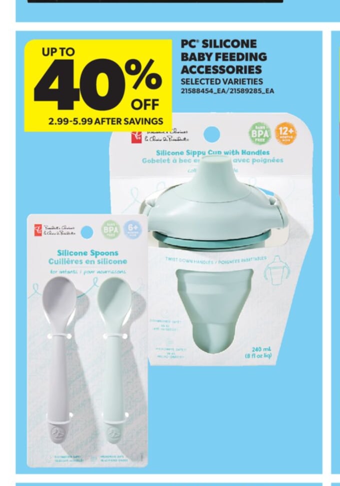 PC® SILICONE BABY FEEDING ACCESSORIES